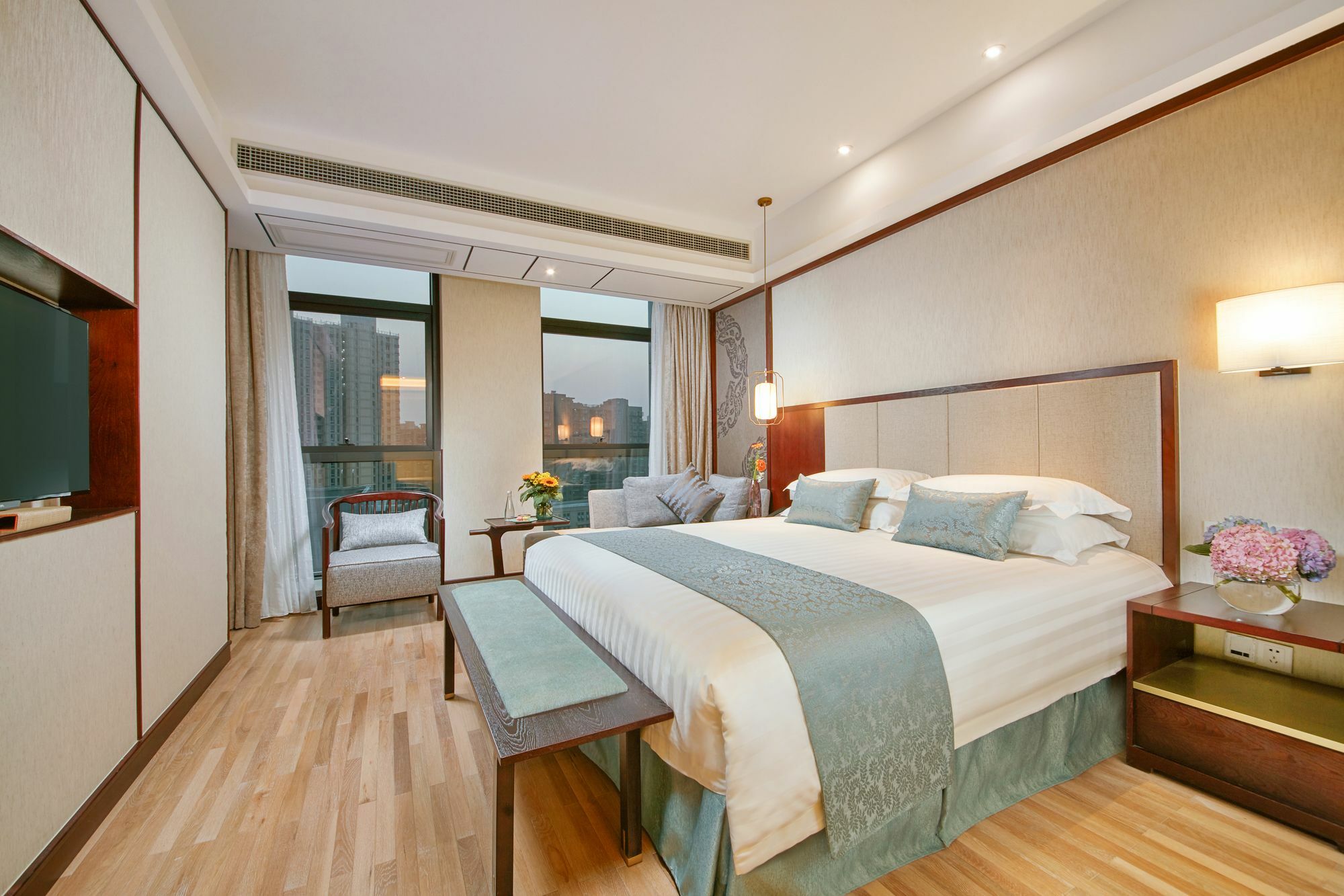 New Century Manju Hotel Liangzhu הנגז'ו מראה חיצוני תמונה