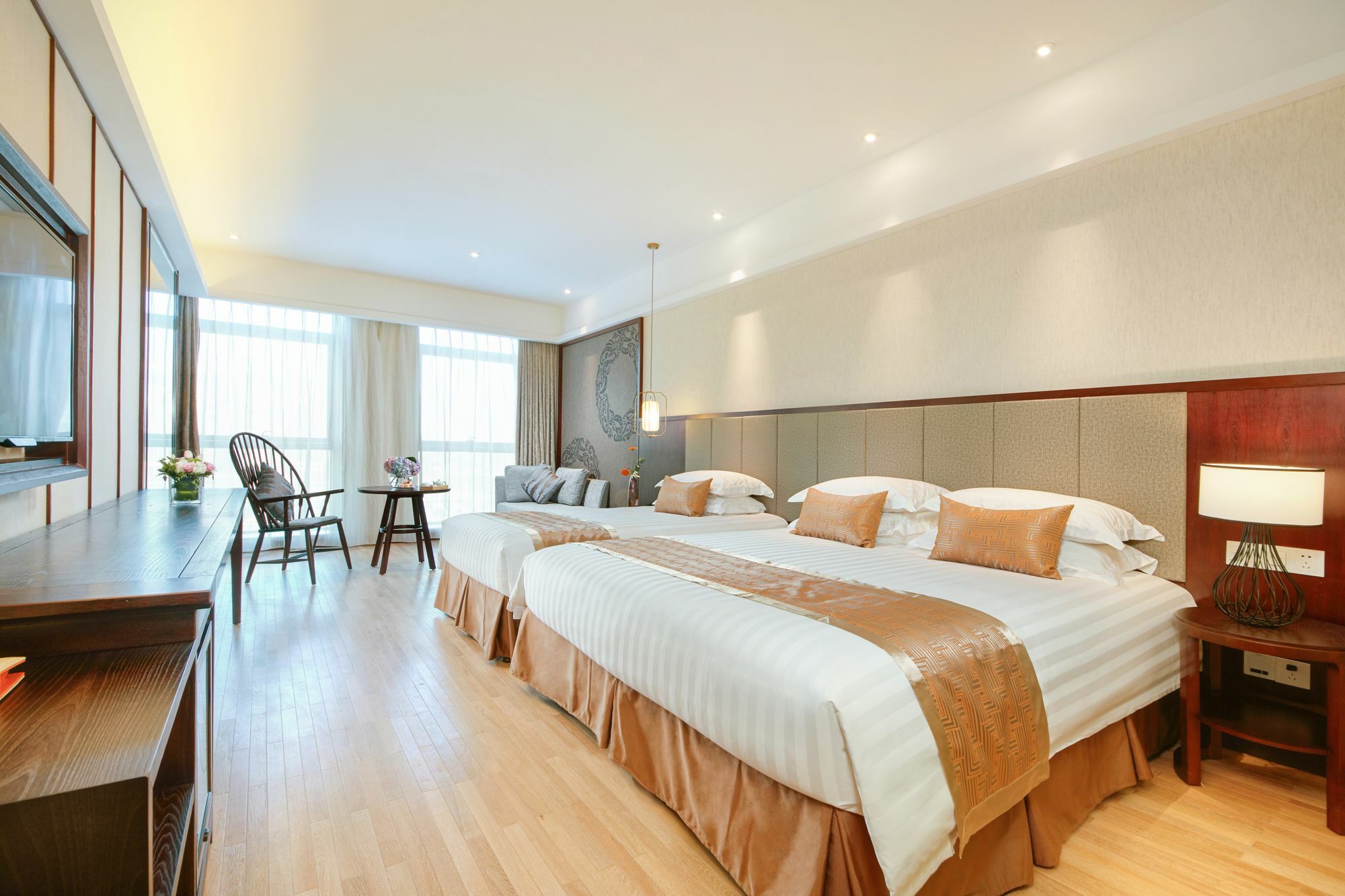 New Century Manju Hotel Liangzhu הנגז'ו מראה חיצוני תמונה